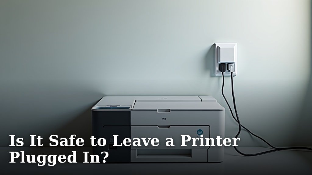 Is It Safe to Leave a Printer Plugged In?