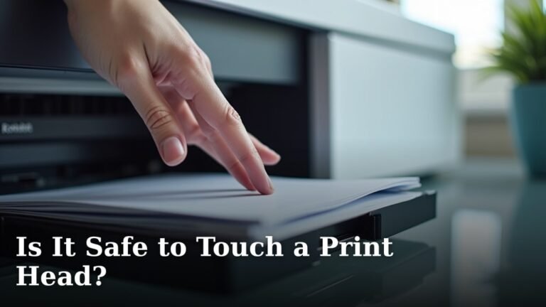 Is It Safe to Touch a Print Head?