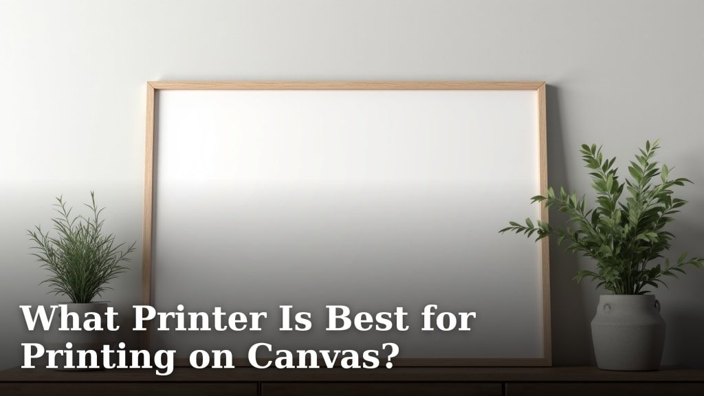 What Printer Is Best for Printing on Canvas?