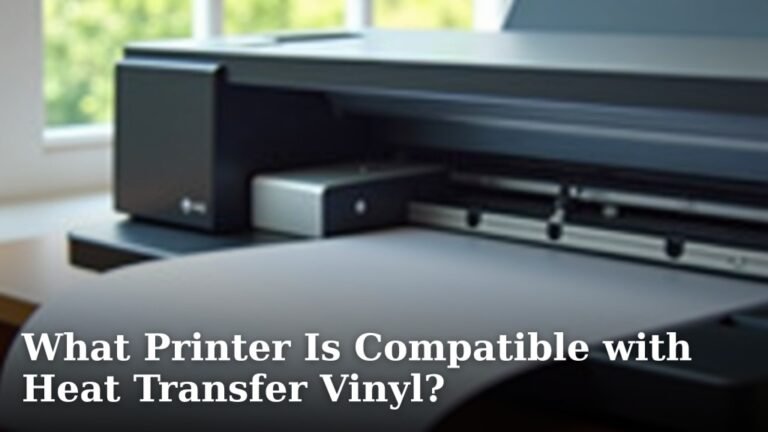 What Printer Is Compatible with Heat Transfer Vinyl?