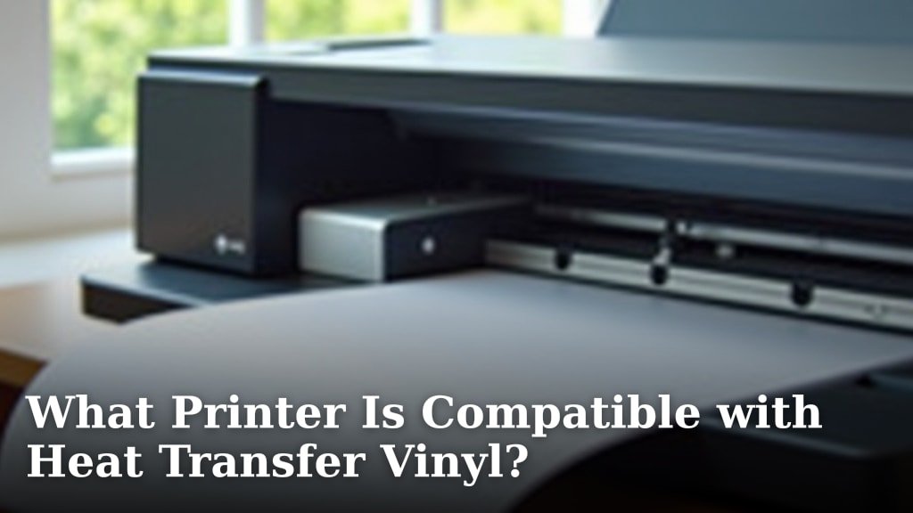 What Printer Is Compatible with Heat Transfer Vinyl?