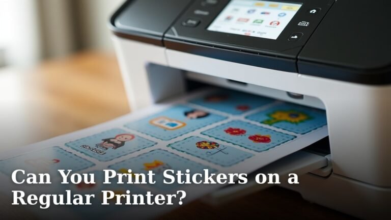 Can You Print Stickers on a Regular Printer?