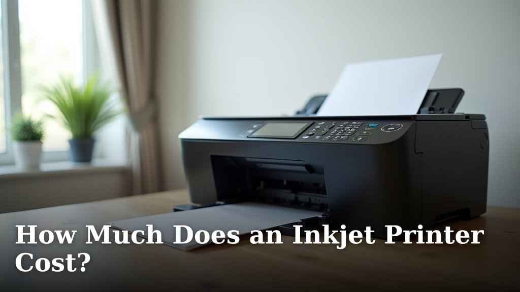 How Much Does an Inkjet Printer Cost?