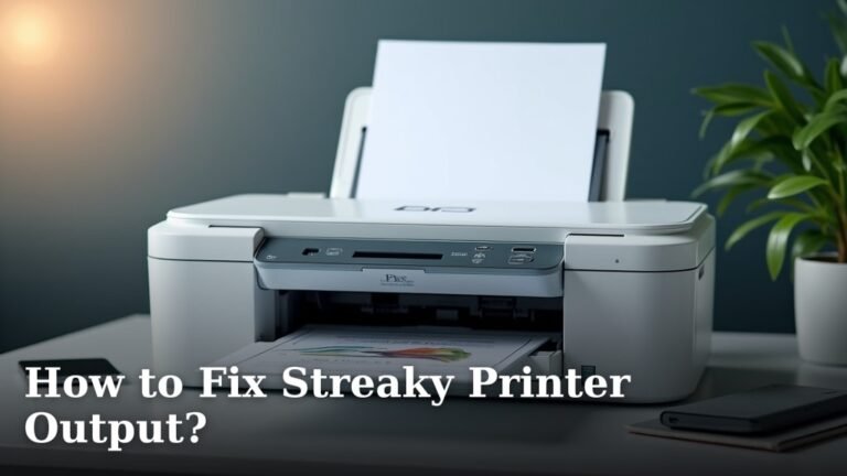 How to Fix Streaky Printer Output?