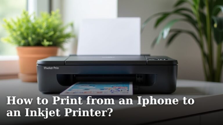 How to Print from an Iphone to an Inkjet Printer?
