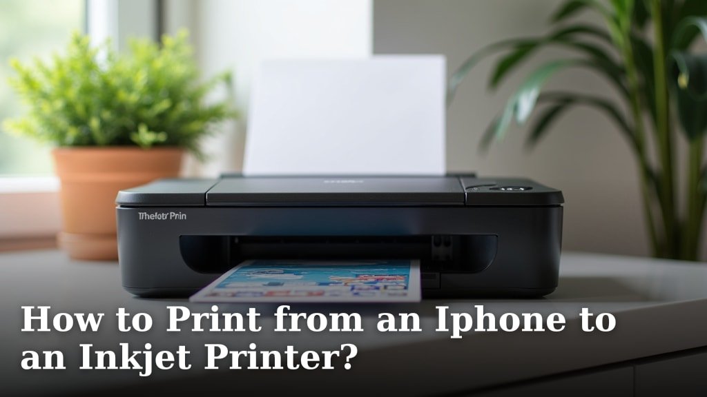 How to Print from an Iphone to an Inkjet Printer?