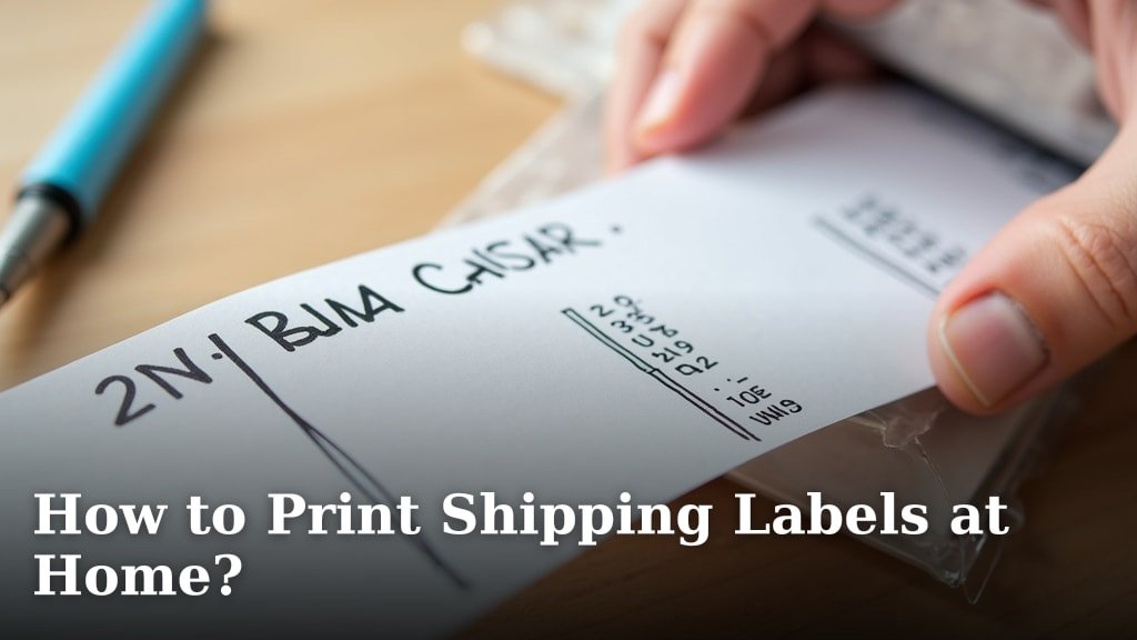 How to Print Shipping Labels at Home?