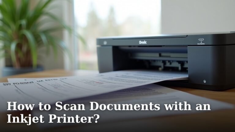 How to Scan Documents with an Inkjet Printer?