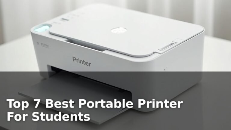 Top 7 Best Portable Printer For Students