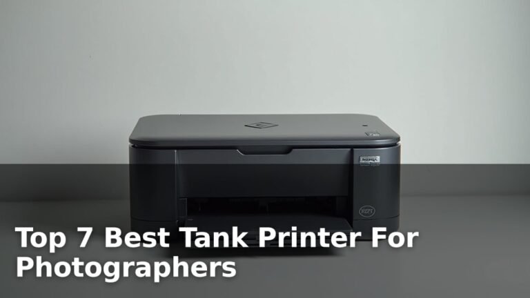 Top 7 Best Tank Printer For Photographers