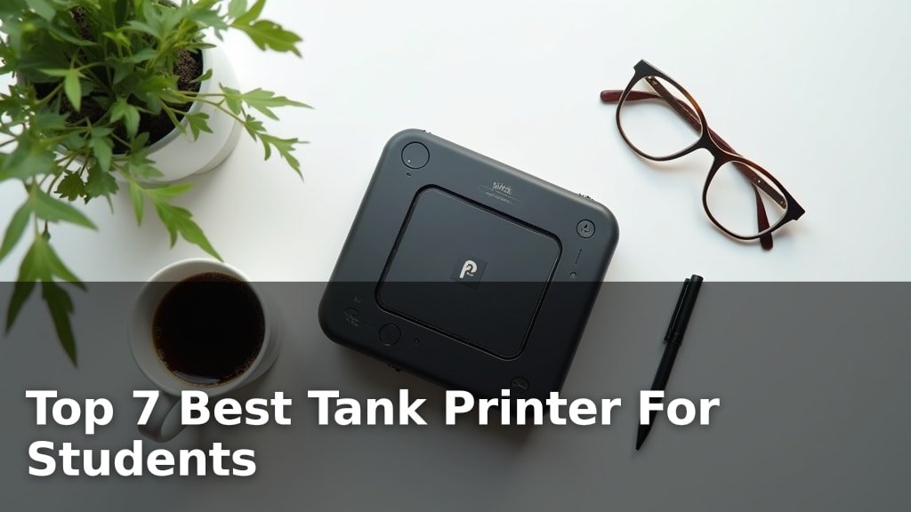 Top 7 Best Tank Printer For Students