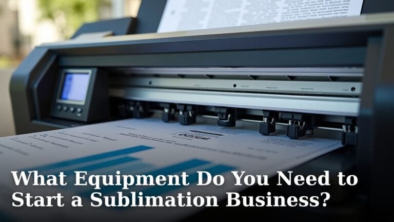 What Equipment Do You Need to Start a Sublimation Business?