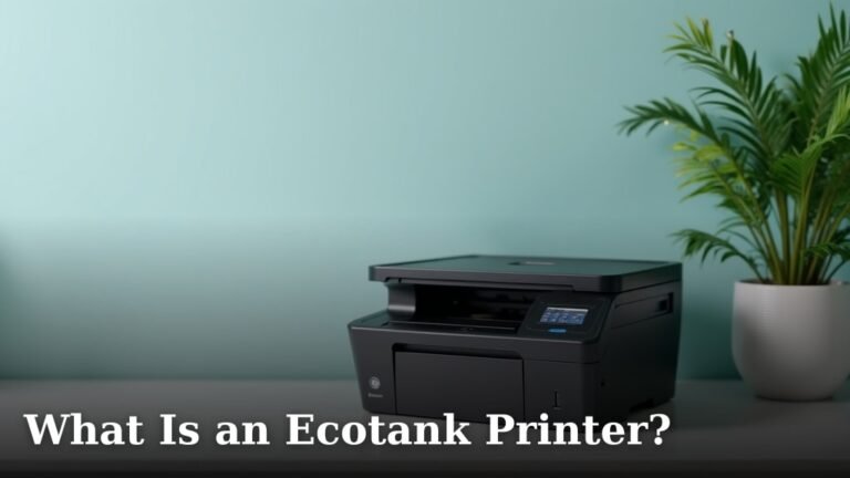 What Is an Ecotank Printer?