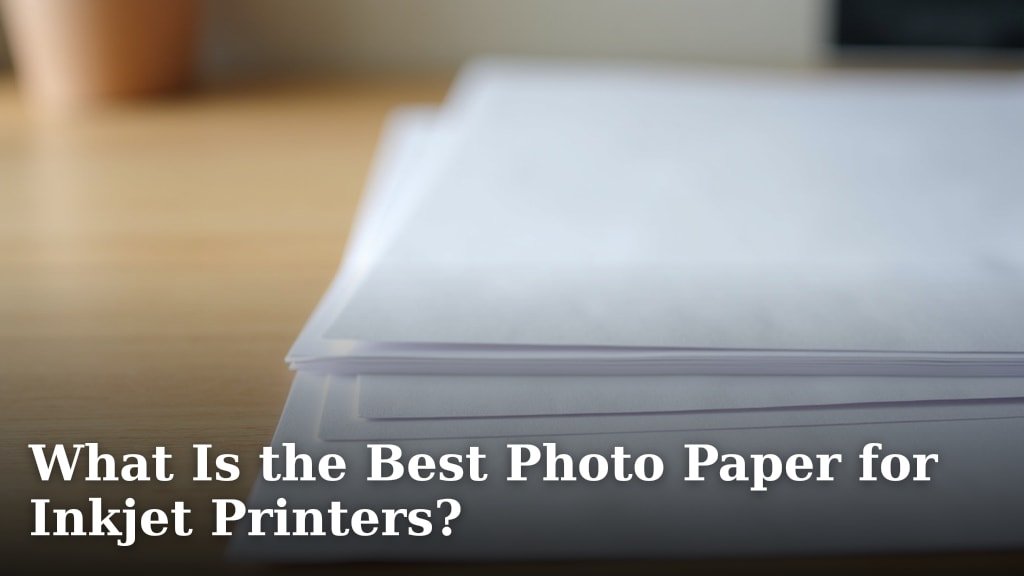 What Is the Best Photo Paper for Inkjet Printers?