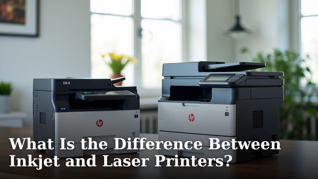 What Is the Difference Between Inkjet and Laser Printers?