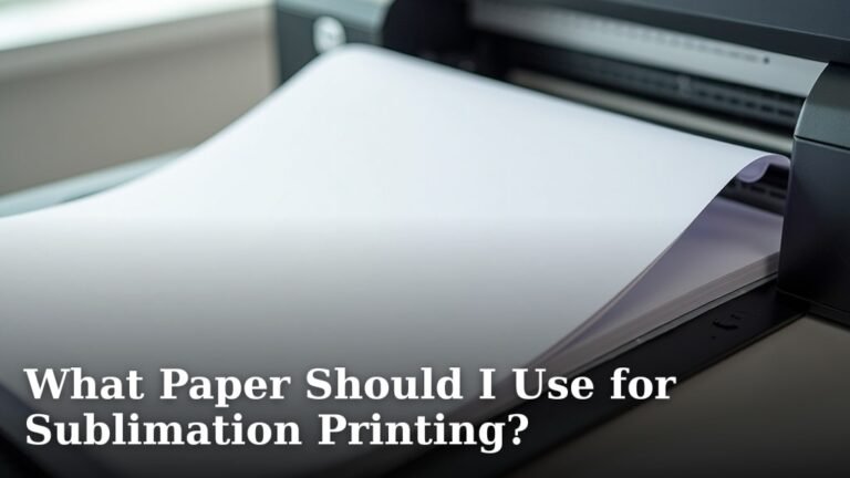 What Paper Should I Use for Sublimation Printing?