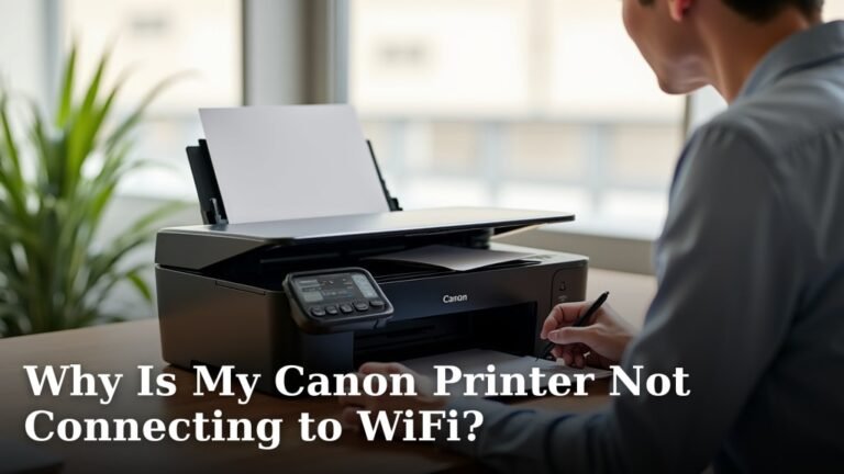 Why Is My Canon Printer Not Connecting to WiFi?
