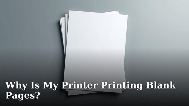 Why Is My Printer Printing Blank Pages?
