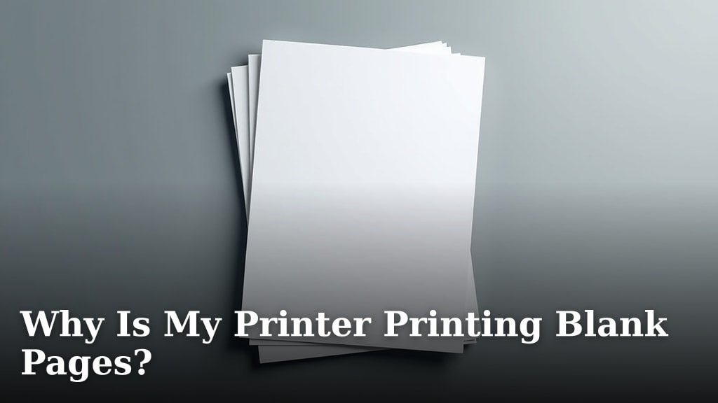 Why Is My Printer Printing Blank Pages?