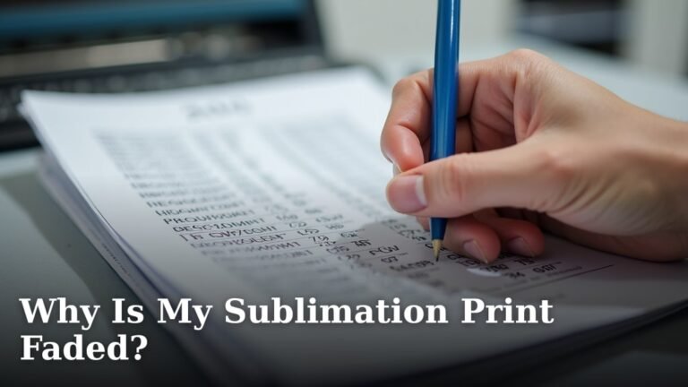 Why Is My Sublimation Print Faded?