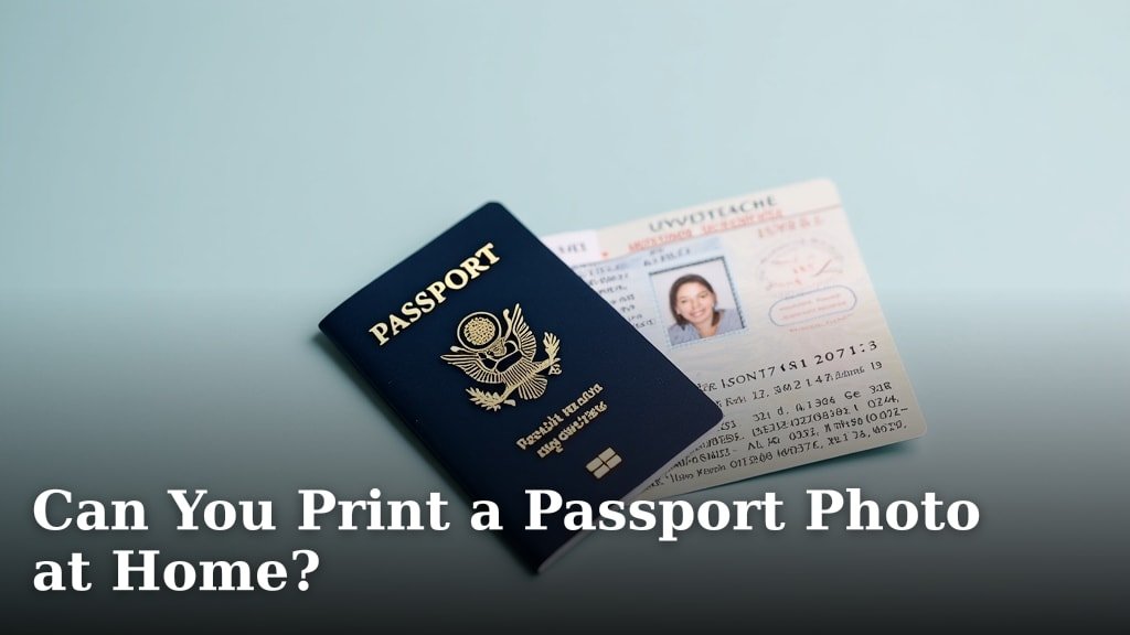 Can You Print a Passport Photo at Home?
