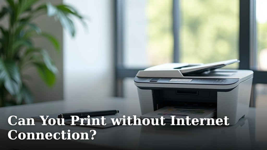 Can You Print without Internet Connection?