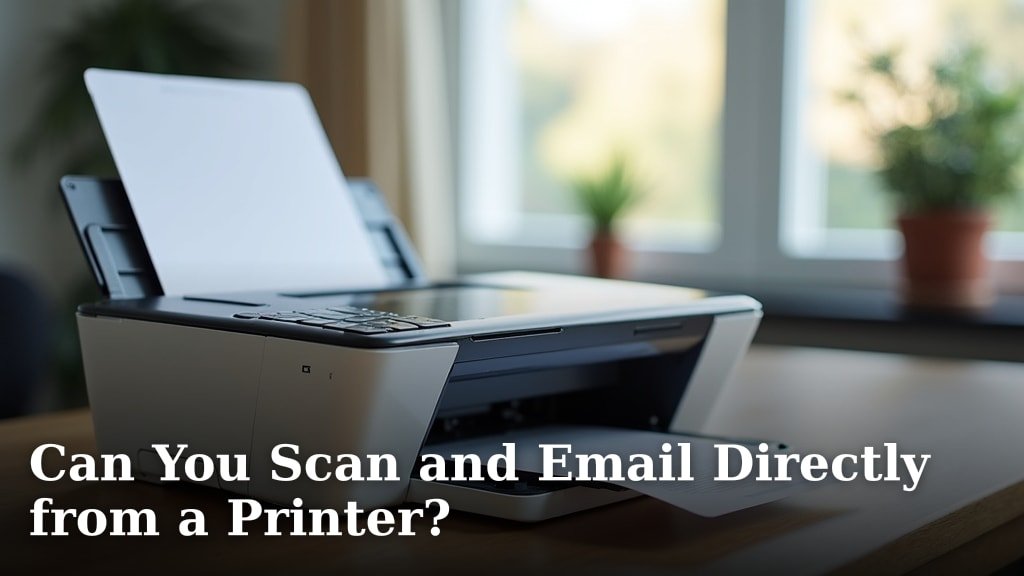 Can You Scan and Email Directly from a Printer?