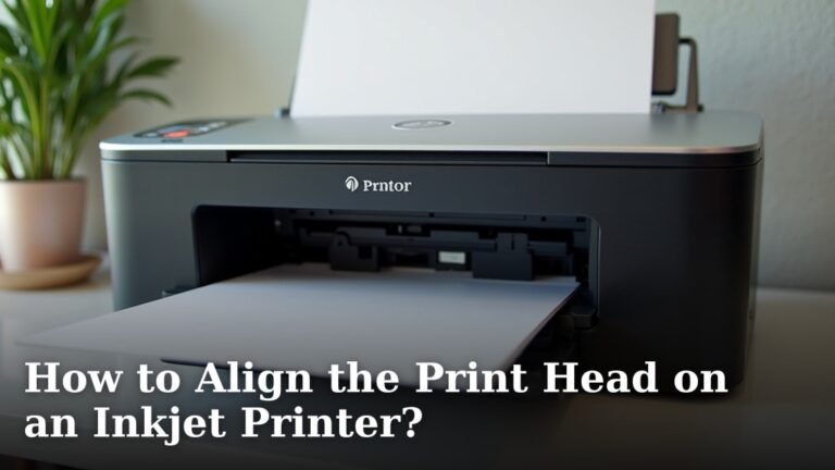 How to Align the Print Head on an Inkjet Printer?