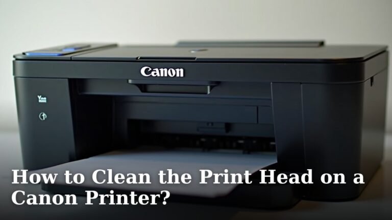 How to Clean the Print Head on a Canon Printer?