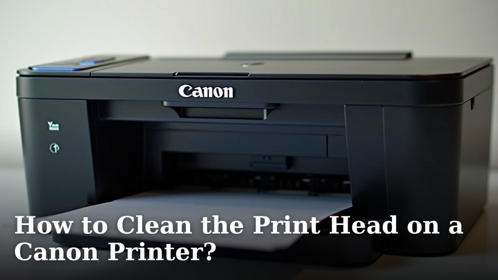 How to Clean the Print Head on a Canon Printer?