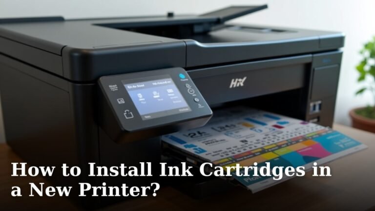 How to Install Ink Cartridges in a New Printer?