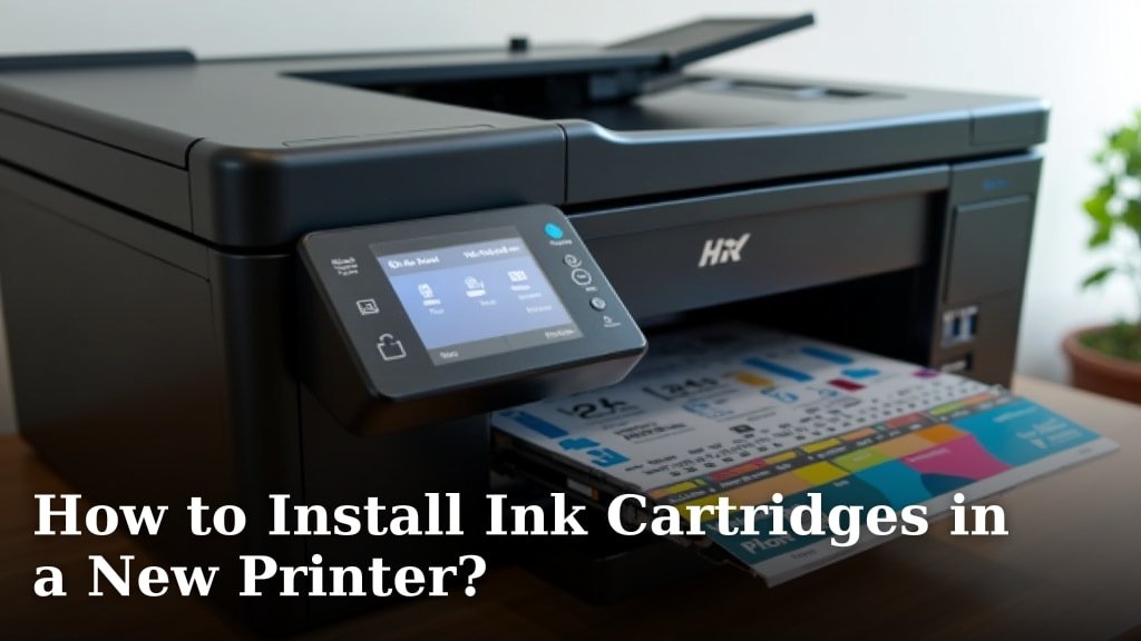 How to Install Ink Cartridges in a New Printer?