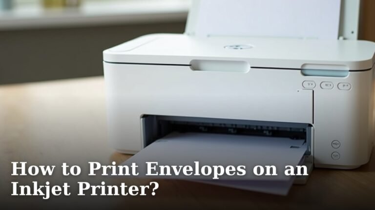 How to Print Envelopes on an Inkjet Printer?