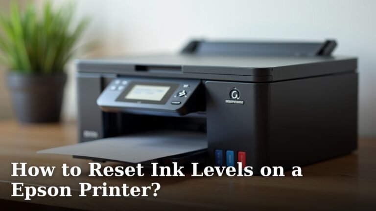How to Reset Ink Levels on a Epson Printer?