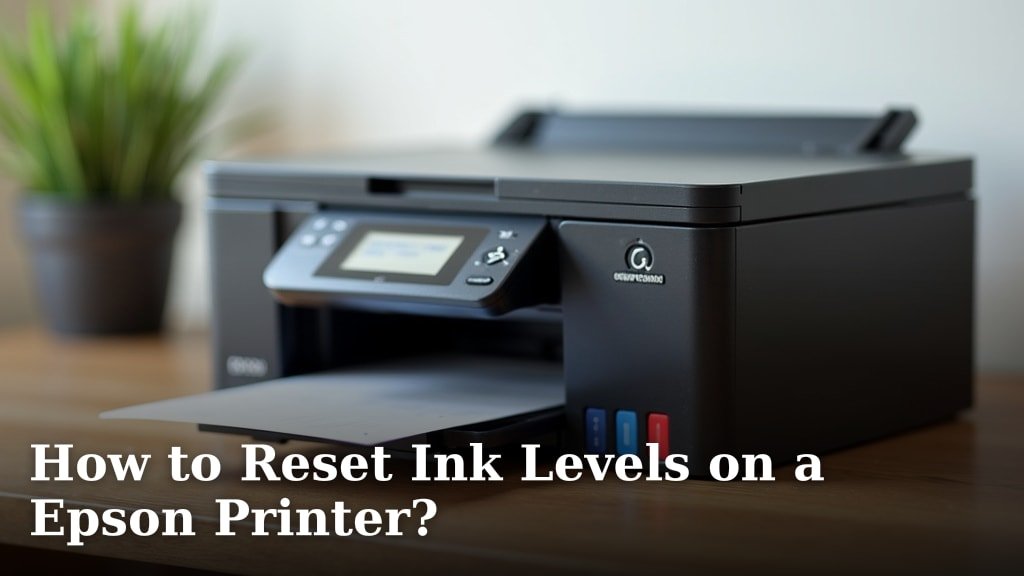 How to Reset Ink Levels on a Epson Printer?