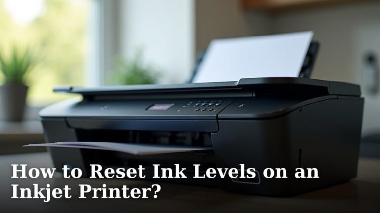 How to Reset Ink Levels on an Inkjet Printer?