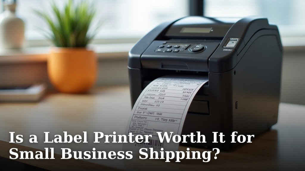 Is a Label Printer Worth It for Small Business Shipping?