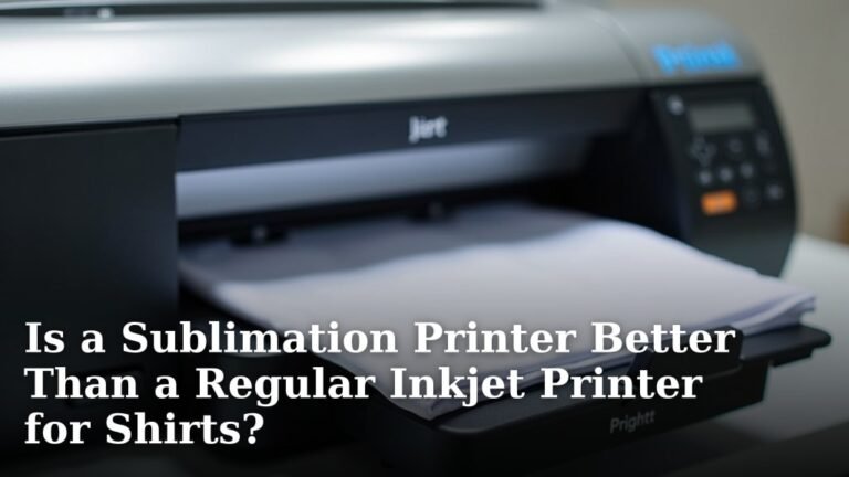 Is a Sublimation Printer Better Than a Regular Inkjet Printer for Shirts?