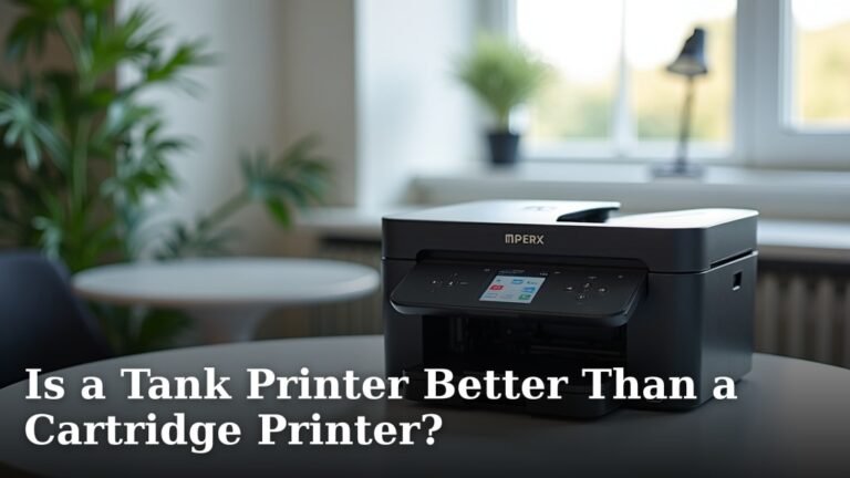 Is a Tank Printer Better Than a Cartridge Printer?