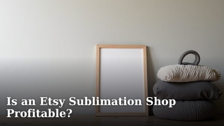 Is an Etsy Sublimation Shop Profitable?