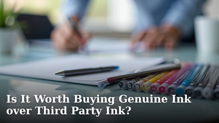 Is It Worth Buying Genuine Ink over Third Party Ink?
