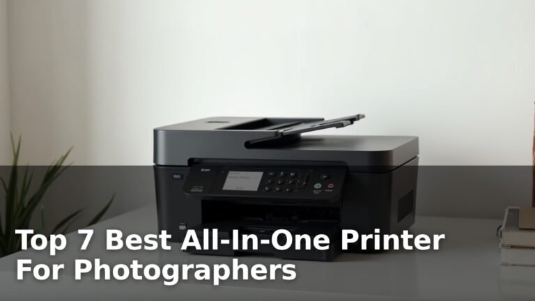 Top 7 Best All-In-One Printer For Photographers
