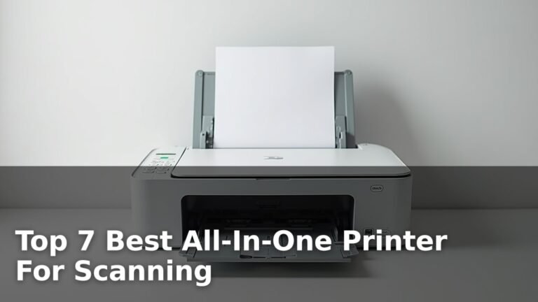 Top 7 Best All-In-One Printer For Scanning