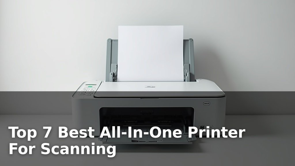 Top 7 Best All-In-One Printer For Scanning