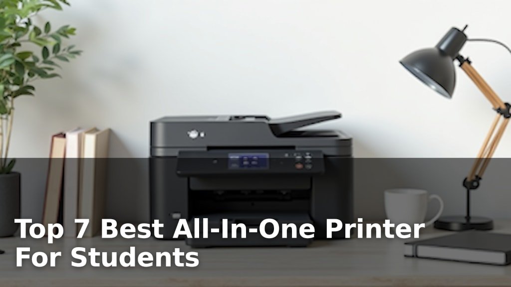 Top 7 Best All-In-One Printer For Students