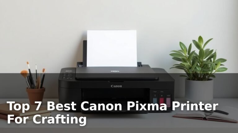 Top 7 Best Canon Pixma Printer For Crafting