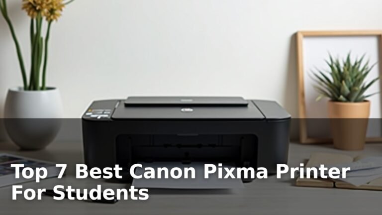 Top 7 Best Canon Pixma Printer For Students