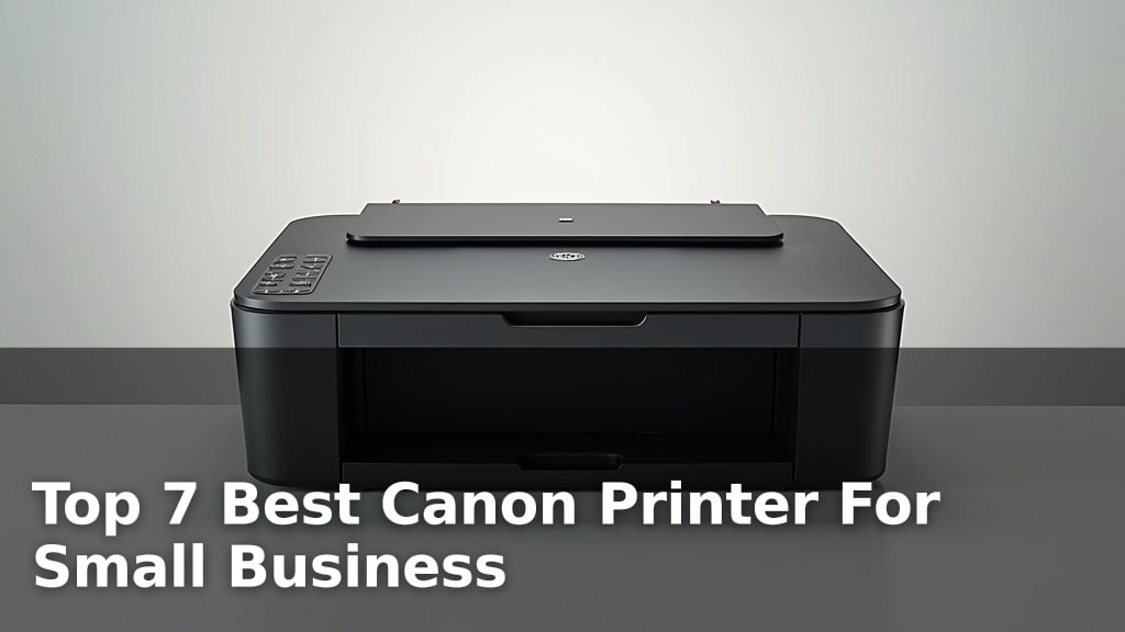 Top 7 Best Canon Printer For Small Business