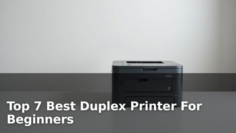 Top 7 Best Duplex Printer For Beginners