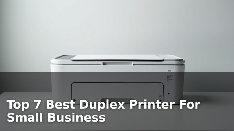 Top 7 Best Duplex Printer For Small Business